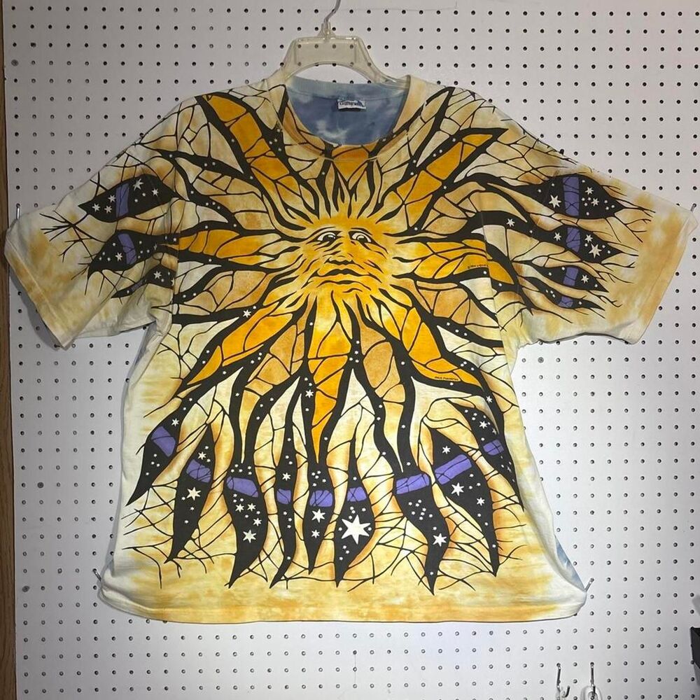 Liquid-blue Men's multi T-shirt